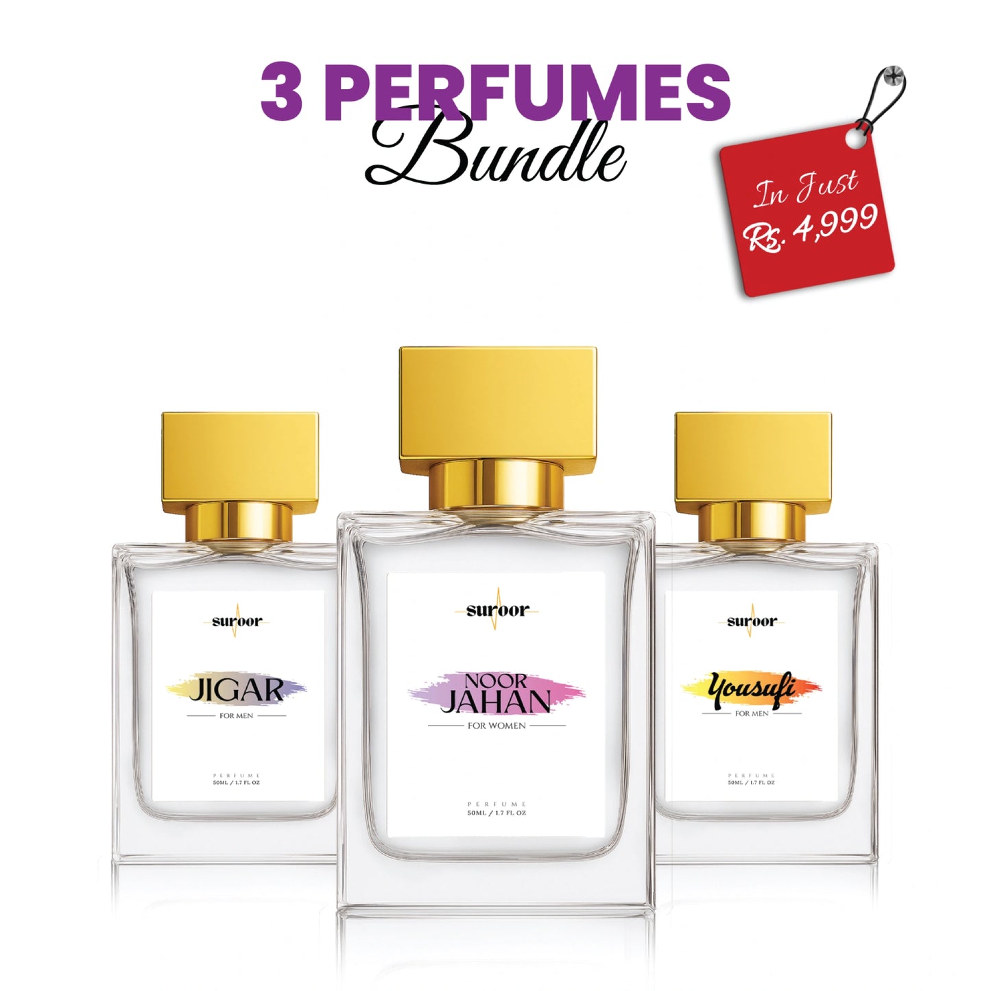 50ml Perfume Bundle 3pc
