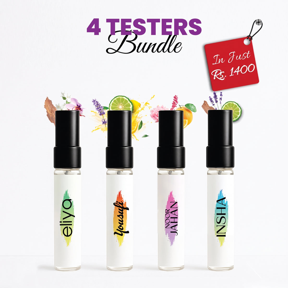 5ml Perfume Tester 4pc