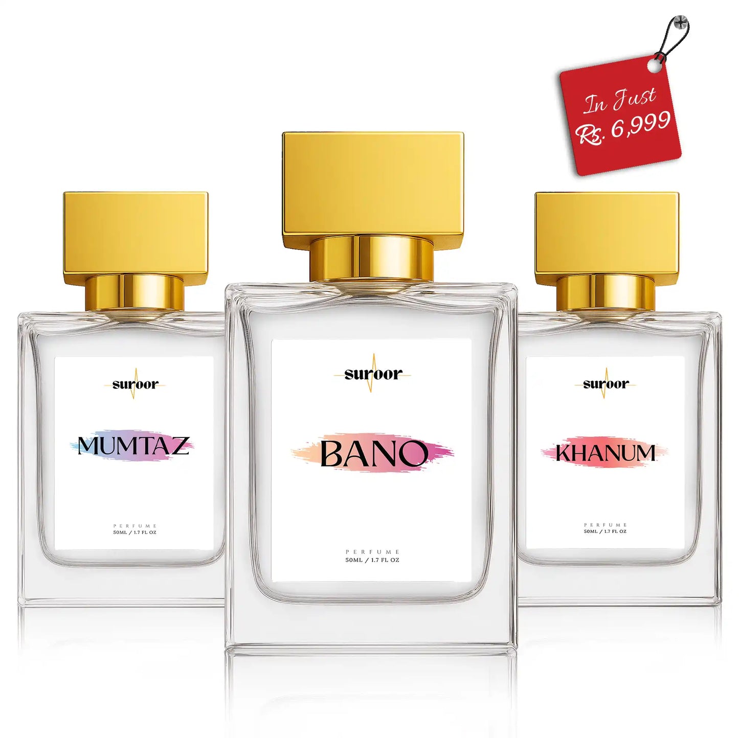 Mumtaz, Bano & Khanum 50ML 3pc | Gift Set for Women