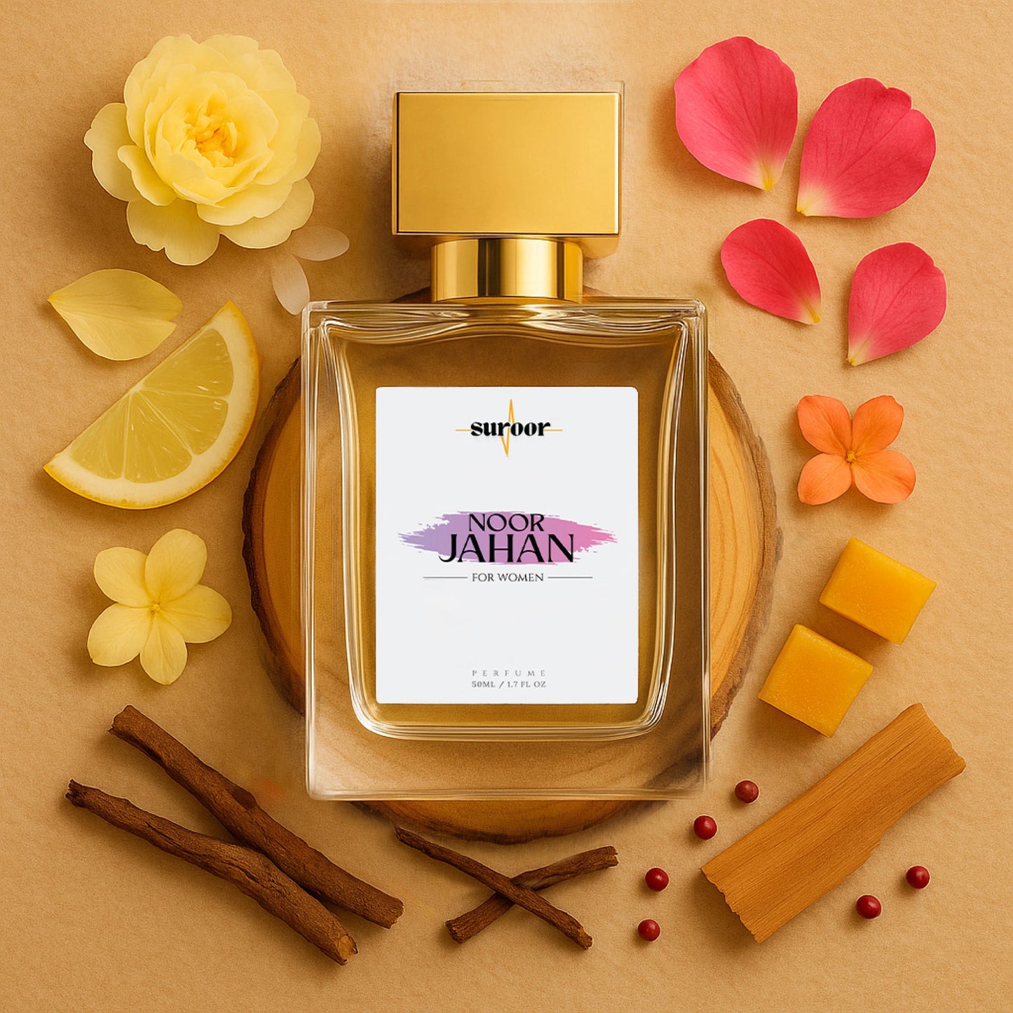 Noor Jahan – Elegant Floral Perfume